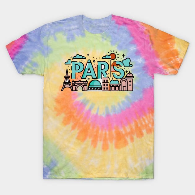 Paris T-Shirt by sapstudiodesign